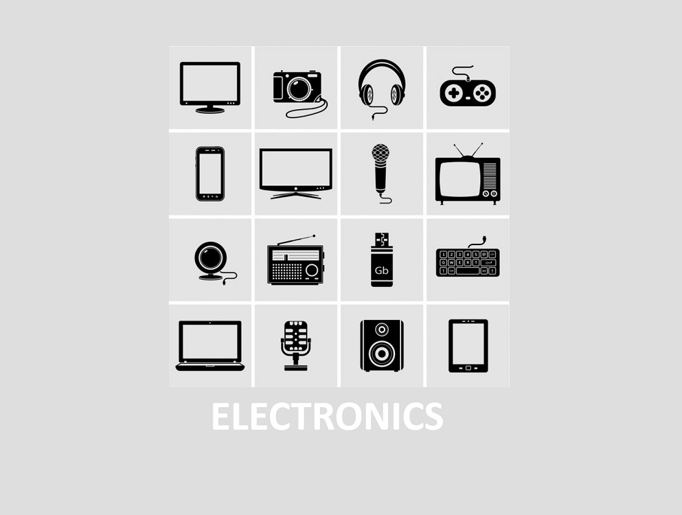 All Type of Elctronics prodcuts and Parts such as TV, Computers